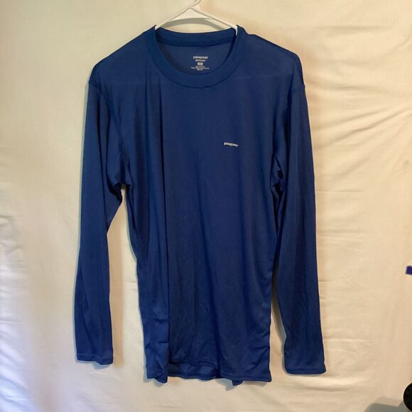 Patagonia Other - 1646 NWOT Patagonia Mens Long Sleeve Blue Capilene T-shirt Size Large